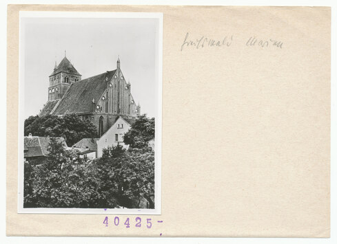 preview Greifswald: St. Marien, Aussenansicht (Diakartei, Dia Inventarnummer: 40425)
